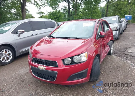 2013 Chevrolet Sonic Lt Auto z USA, uszkodzony, nr VIN 1G1JC5SH0D4177909